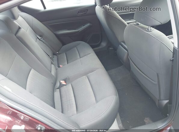 1N4BL4DV0SN378036 2025 NISSAN ALTIMA Red Vista de la etiqueta del VIN