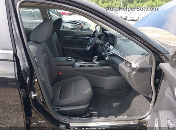 1N4BL4DV0SN418308 2025 NISSAN ALTIMA Black Widok wnętrza z przodu