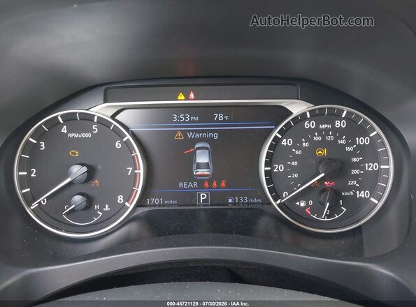 1N4BL4DV0SN418308 2025 NISSAN ALTIMA Black Widok tylnych siedzeń