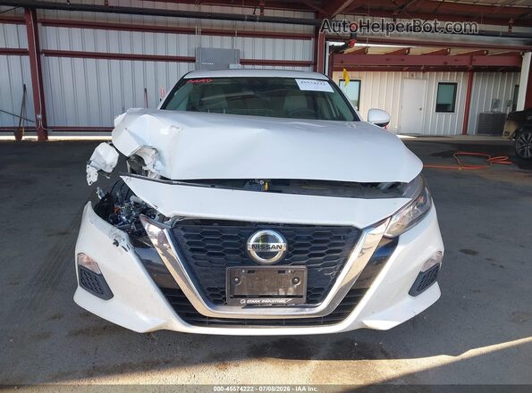 1N4BL4DV1MN353939 2021 NISSAN ALTIMA White ხელსაწყოთა პანელის ხედი
