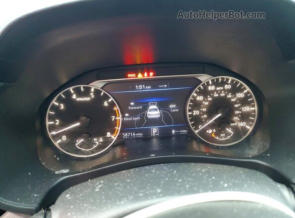1N4BL4DV1NN390331 2022 NISSAN ALTIMA Gray Вид щитка приладів
