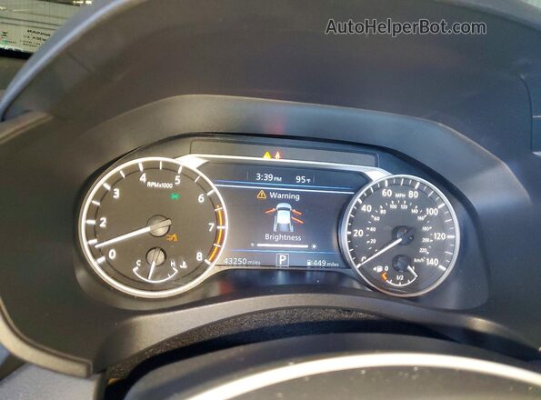 1N4BL4DV1RN417579 2024 NISSAN ALTIMA Gray Vista del cuadro de instrumentos