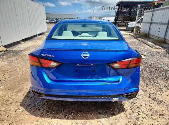 1N4BL4DV1SN302552 2025 NISSAN ALTIMA Blue VIN sticker view