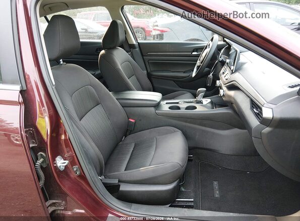 1N4BL4DV1SN365831 2025 NISSAN ALTIMA Maroon წინა სალონის ხედი