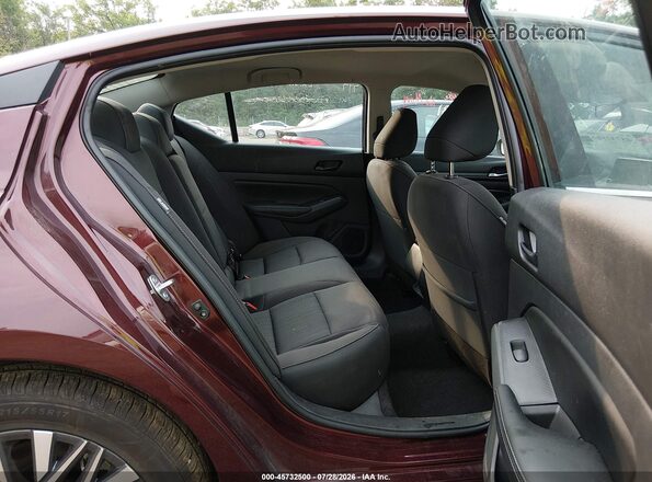 1N4BL4DV1SN365831 2025 NISSAN ALTIMA Maroon VIN კოდის სტიკერის ხედი