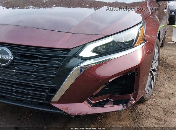 1N4BL4DV1SN365831 2025 NISSAN ALTIMA Maroon წინა ხედი