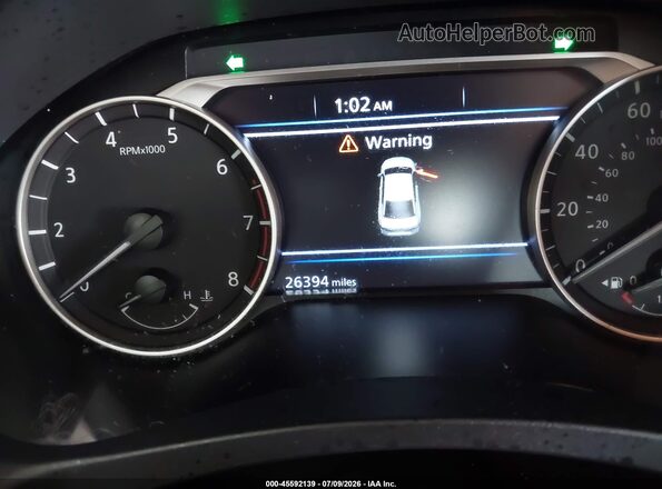1N4BL4DV1SN385464 2025 NISSAN ALTIMA Black უკანა სავარძლების ხედი