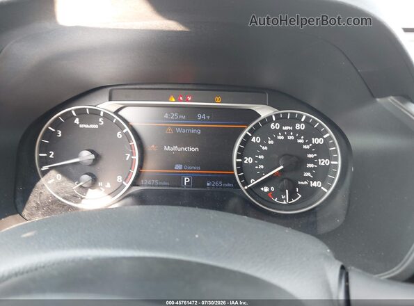 1N4BL4DV1SN427048 2025 NISSAN ALTIMA Black Widok tylnych siedzeń