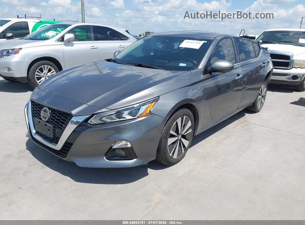 1N4BL4DV2KC105188 2019 NISSAN ALTIMA Gray წინა მარცხენა ხედი სამი მეოთხედიდან
