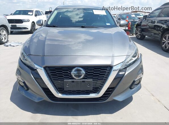1N4BL4DV2KC105188 2019 NISSAN ALTIMA Gray წინა პანელის ხედი