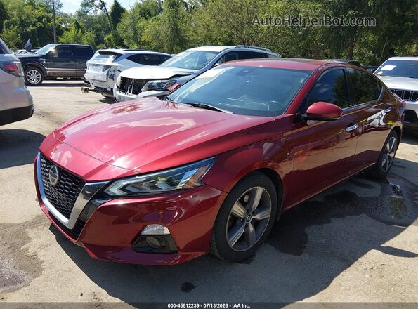 1N4BL4DV2KC110665 2019 NISSAN ALTIMA Red Vista tres cuartos delantera izquierda
