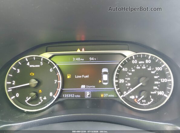 1N4BL4DV2KC110665 2019 NISSAN ALTIMA Red Vista de los asientos traseros