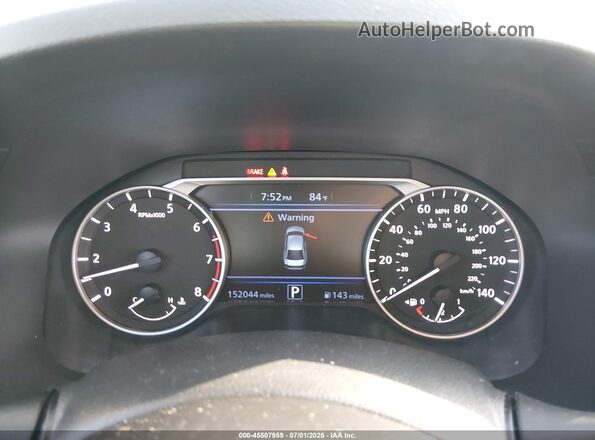 1N4BL4DV2MN351844 2021 NISSAN ALTIMA Black Вид задніх сидінь