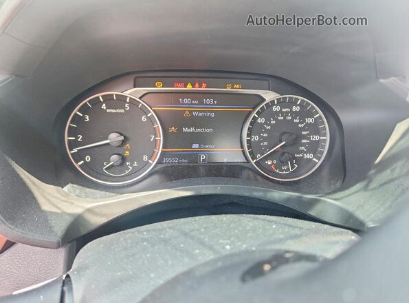 1N4BL4DV2MN413873 2021 NISSAN ALTIMA Gray ხელსაწყოთა პანელის ხედი