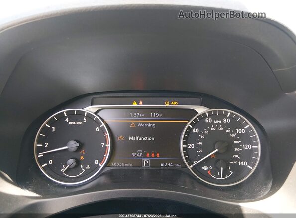 1N4BL4DV2PN370513 2023 NISSAN ALTIMA Black Rear seats view