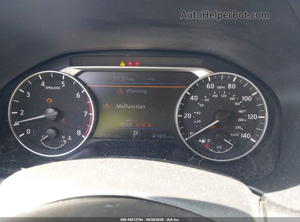 1N4BL4DV2RN322853 2024 NISSAN ALTIMA Gray უკანა სავარძლების ხედი