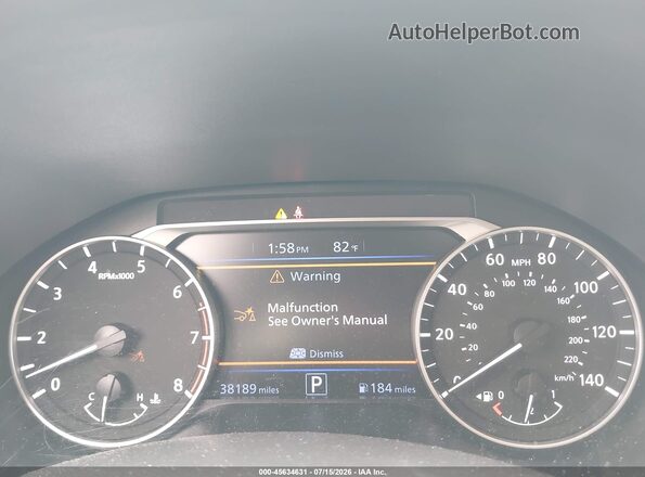1N4BL4DV2RN326837 2024 NISSAN ALTIMA Белый Вид задних сидений