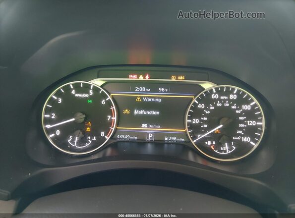 1N4BL4DV2RN351365 2024 NISSAN ALTIMA Gray Vista de los asientos traseros