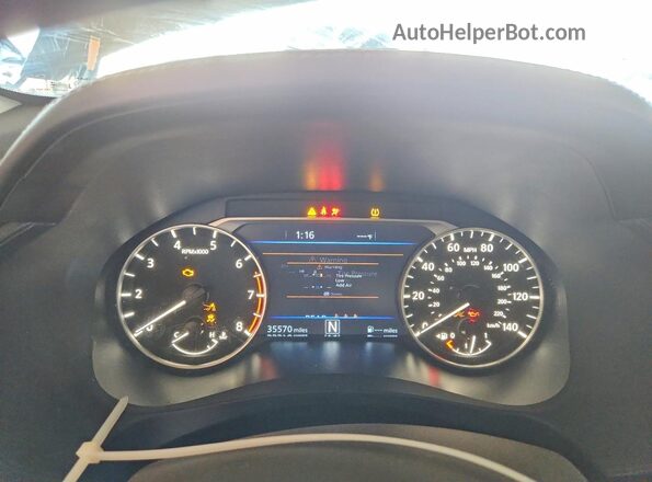 1N4BL4DV2RN381305 2024 NISSAN ALTIMA Silver ხელსაწყოთა პანელის ხედი
