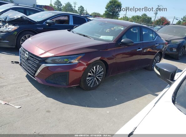1N4BL4DV2SN323975 2025 NISSAN ALTIMA Бордовый Передняя левая четверть