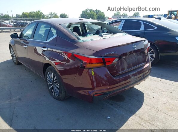 1N4BL4DV2SN323975 2025 NISSAN ALTIMA Бордовый Задняя левая четверть