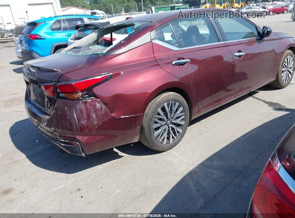 1N4BL4DV2SN323975 2025 NISSAN ALTIMA Бордовый Задняя правая четверть