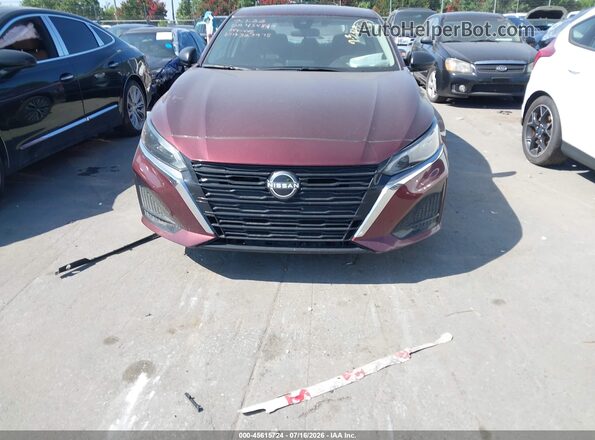 1N4BL4DV2SN323975 2025 NISSAN ALTIMA Бордовый Вид щитка приборов