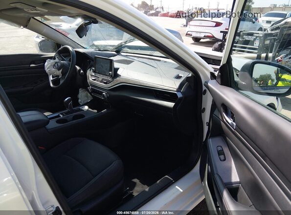 1N4BL4DV2SN354613 2025 NISSAN ALTIMA White Vista interior delantera