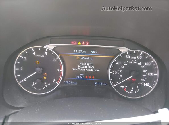 1N4BL4DV2SN354613 2025 NISSAN ALTIMA White Vista de los asientos traseros