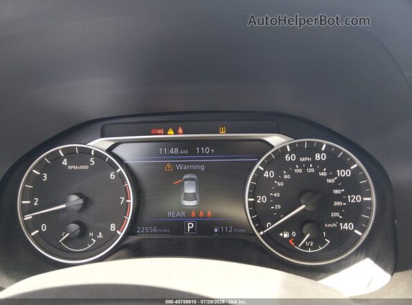 1N4BL4DV2SN373758 2025 NISSAN ALTIMA Blue Հետևի նստատեղերի տեսք