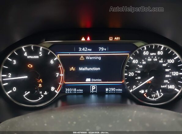 1N4BL4DV2SN399826 2025 NISSAN ALTIMA White Հետևի նստատեղերի տեսք
