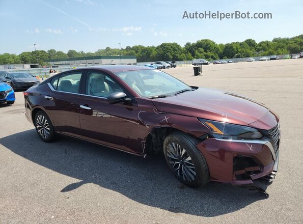 1N4BL4DV2SN403891 2025 NISSAN ALTIMA Burgundy სალონის 360-გრადუსიანი ხედი