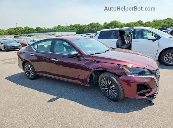 1N4BL4DV2SN403891 2025 NISSAN ALTIMA Burgundy წინა მარჯვენა