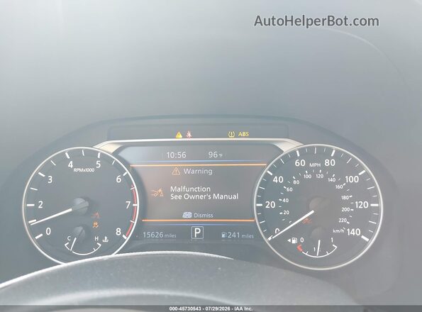 1N4BL4DV2TN304425 2026 NISSAN ALTIMA Black Հետևի նստատեղերի տեսք