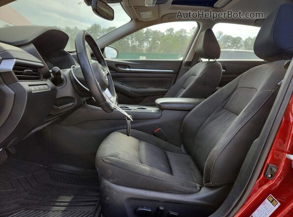 1N4BL4DV3KC113817 2019 NISSAN ALTIMA Red წინა სალონის ხედი