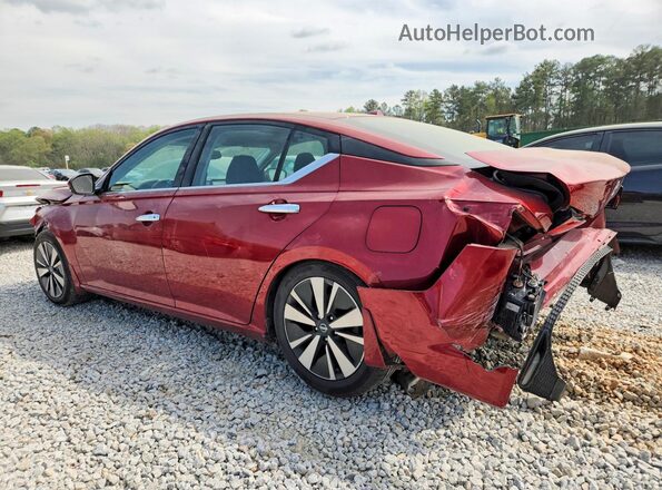 1N4BL4DV3KC113817 2019 NISSAN ALTIMA Red უკანა მარცხენა