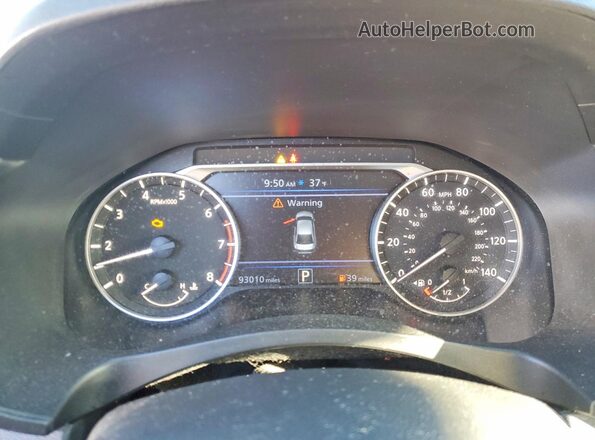1N4BL4DV3KC129094 2019 NISSAN ALTIMA Red Вид щитка приладів