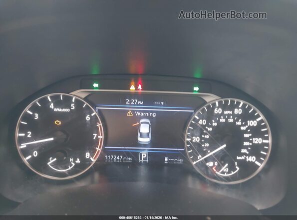1N4BL4DV3MN366837 2021 NISSAN ALTIMA Black Widok tylnych siedzeń