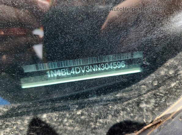 1N4BL4DV3NN304596 2022 NISSAN ALTIMA Silver Вид підкапотного простору