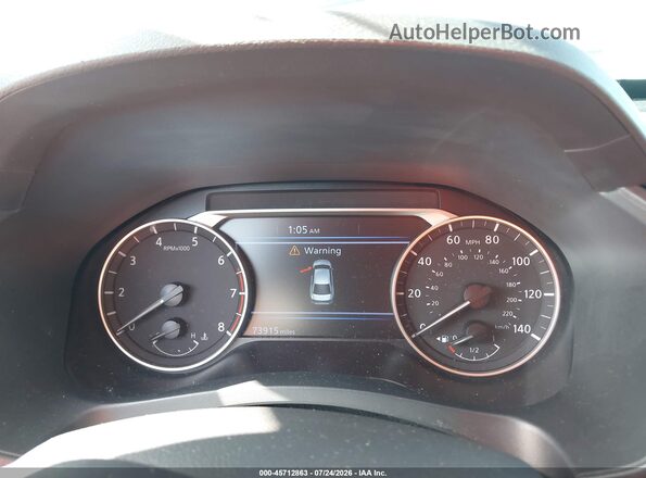 1N4BL4DV3NN374356 2022 NISSAN ALTIMA Black უკანა სავარძლების ხედი