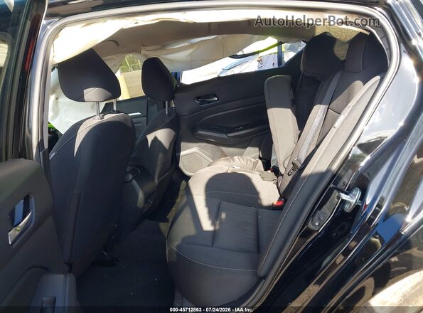 1N4BL4DV3NN374356 2022 NISSAN ALTIMA Black VIN კოდის სტიკერის ხედი