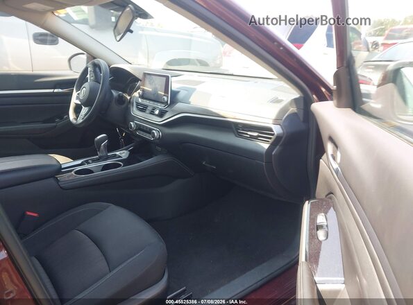 1N4BL4DV3PN421503 2023 NISSAN ALTIMA Burgundy Вид салону спереду
