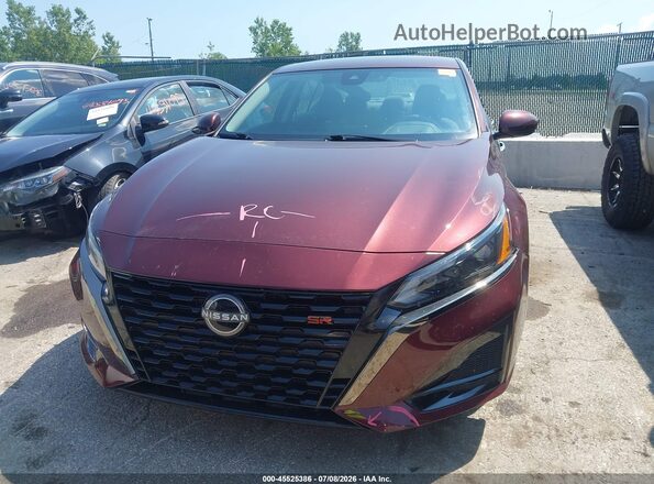 1N4BL4DV3PN421503 2023 NISSAN ALTIMA Burgundy Вид щитка приладів