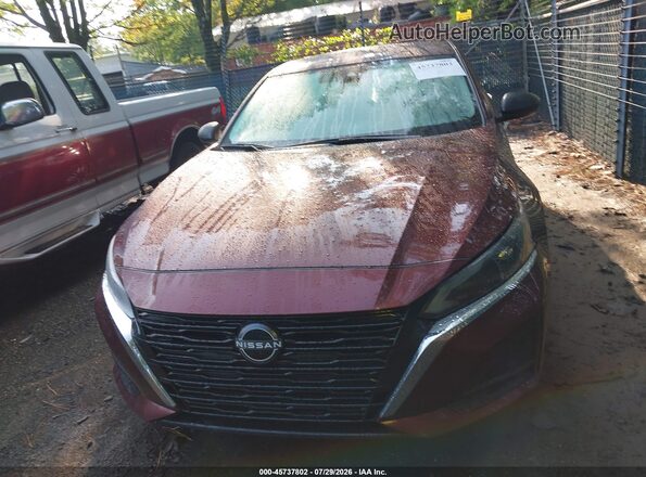 1N4BL4DV3SN323970 2025 NISSAN ALTIMA Maroon Вид задньої частини салону