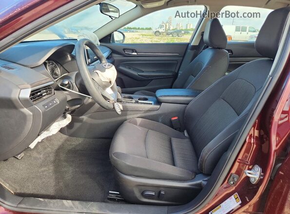 1N4BL4DV3SN361652 2025 NISSAN ALTIMA Темно-бордовый Вид салона спереди