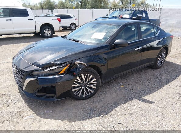 1N4BL4DV3SN368391 2025 NISSAN ALTIMA Black წინა მარცხენა ხედი სამი მეოთხედიდან