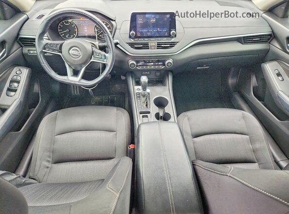 1N4BL4DV4KC135664 2019 NISSAN ALTIMA Белый Вид панели приборов