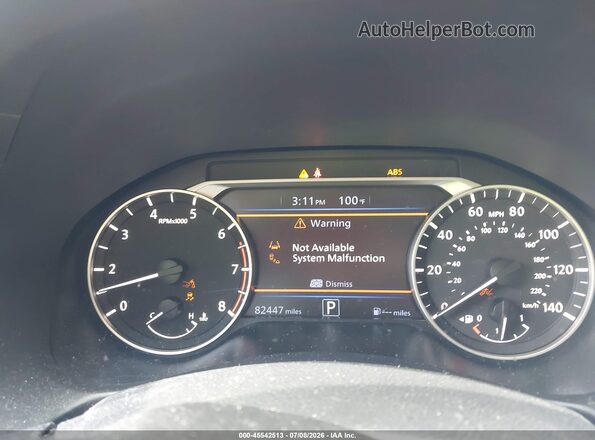 1N4BL4DV4NN319429 2022 NISSAN ALTIMA Черный Вид задних сидений
