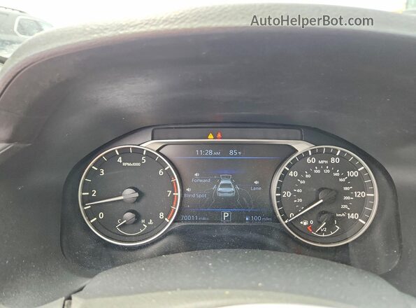 1N4BL4DV4NN366332 2022 NISSAN ALTIMA Gray Widok zestawu wskaźników