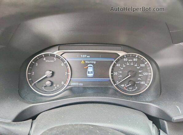1N4BL4DV4SN432809 2025 NISSAN ALTIMA Black ხელსაწყოთა პანელის ხედი